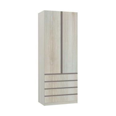 Imagem de Guarda-roupa Solteiro 2 Portas 90 Cm Legno Crema