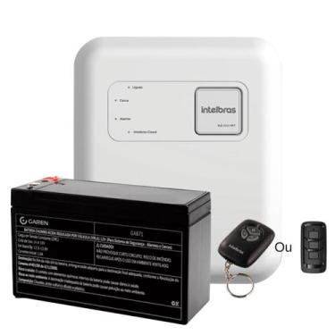 Imagem de Kit central de cerca eletrica wi-fi elc 6012 net intelbras com bateria