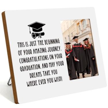 Imagem de WINGTECA Porta-retrato de graduação, mestres universitários, doutorado, graduação, presentes de formatura para ela, ele, amigos, decorações para casa