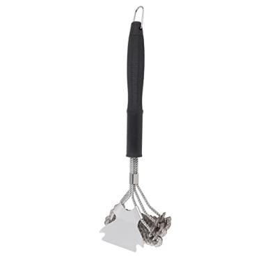 Imagem de YEmirth Escova doméstica de aço para churrasco, limpador de churrasco, limpador de churrasco de 40 cm, para limpeza de fornos, churrasqueiras ao ar livre, churrasqueiras a carvão,