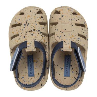 Imagem de Sandalia Papete Infantil Menino Conforto Cartago Oslo 12118-Masculino