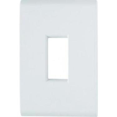 Imagem de Placa Para 1 Módulo Branco Vertical 4X2 - Tramontina - Tramontina Liz