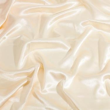 Imagem de WEBEEDY Fundo de cetim para fotografia de seda, 149 x 99 cm, tecido de cetim bege com dois lados, pano de fundo de seda brilhante para sessão de fotos, estúdio, artesanato, joias, fotografia, Natal