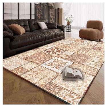 Imagem de SPXMQSS Tapetes para sala de estar, tapetes macios antiderrapantes laváveis para sala de estar, resistentes a manchas para sala de jantar, quarto, cabeceira, escritório em casa C 200 x 300 cm