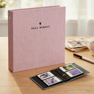 Imagem de Álbum de Fotos Instax Dear Moment 50 fotos Rosa