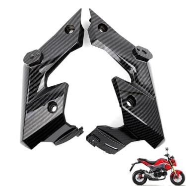 Imagem de mokuo Painel Lateral De Farol De Fibra De Carbono Para Motocicleta Mokuo Suporte De Seta Para Kit De Carenagem Honda Grom Msx125