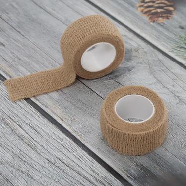 Imagem de 2 peças de almofadas de móveis, protetores de canto autoadesivos de cor sólida práticos, resistentes ao desgaste para piso antiderrapante para prevenção de arranhões para uso diário (Cáqui)