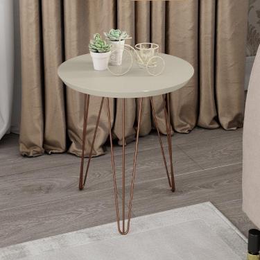 Imagem de Mesa Lateral Evolution Off-white - Patrimar