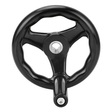 Imagem de LiebeWH Volante de Torno Volante Redondo Manivela Removível Universal Giratório para Fresadora, Plásticos de Engenharia, Tamanhos Padrão, Ampla Gama de Usos, Ideal