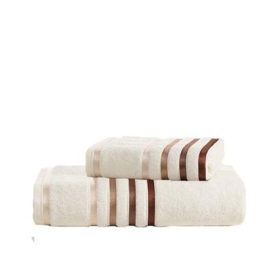 Imagem de Kit Toalha De Banho Gigante Lumina Fio Penteado 2 Peças Karsten