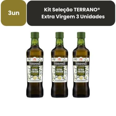 Imagem de Kit Azeite Terrano Extra Virgem 500ml - 3 Unidades