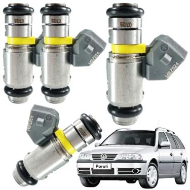 Imagem de Kit Com 4 Bicos Injetores Parati 1.6 1.8 Álcool 1997 1998 1999 2000 2001 Em Diante - 50100702, IWP024