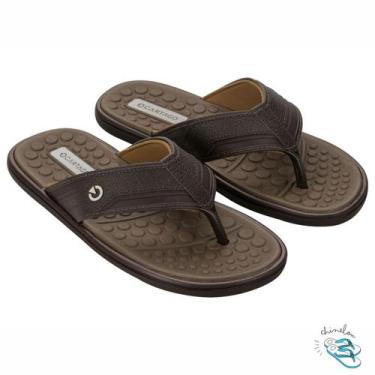 Imagem de Chinelo Cartago Masculino Veneto III Original Novidade, Marrom, Marrom