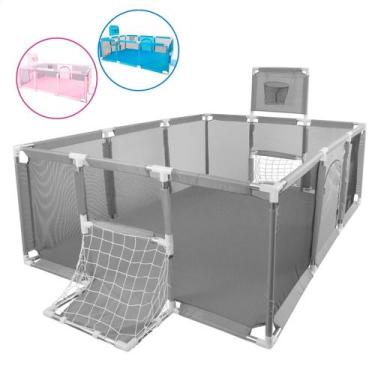 Imagem de Cercadinho Bebê Infantil Grande Chiqueirinho Seguro Menino e Menina Te