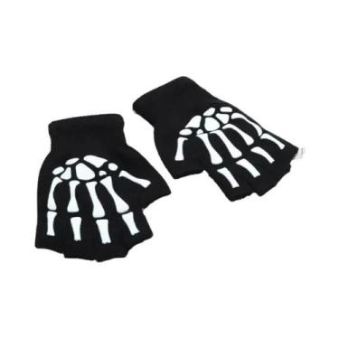 Imagem de Luvas Térmicas Estilosas E Quentes Para Clima Frio, Halloween, Inverno
