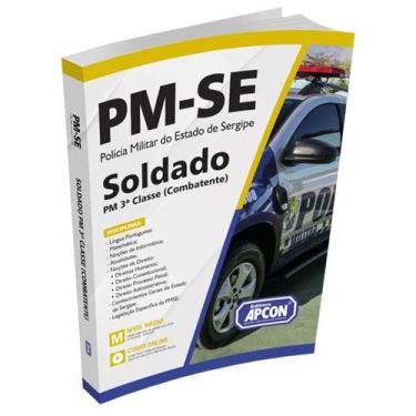 Imagem de Apostila PM-SE 2024 - Soldado PM 3ª Classe (Combatente) - Editora Apco