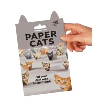 Imagem de Conjunto De Animais De Papel DIY Para Dobrar: Gatos, Cães, Dinossauros