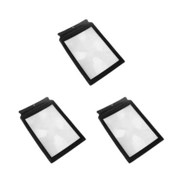 Imagem de Lupa Grande A4 Fresnel Para Leitura De Livros E Auxílio De Ampliação D
