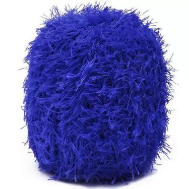 Imagem de EUROROMA TRENTO Barbante para Crochê 200g - Cor 903 Azul Royal