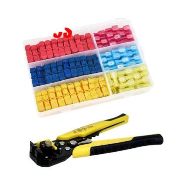 Imagem de Kit De Conectores De Fios T Tap 60-480PCS Terminais De Conexão Rápida 