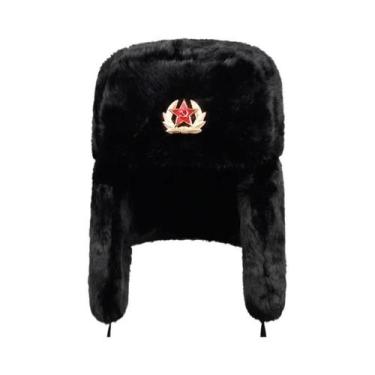 Imagem de Gorro Bomber Unissex De Inverno Acolchoado Com Protetores De Orelha, E