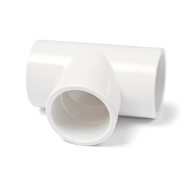 Imagem de Pacote com 10 – Cotovelo de 90 graus PVC de 90 graus, acessórios para tubos de grau de móveis, conectores de soquete duráveis para projetos domésticos, faça você mesmo e industriais