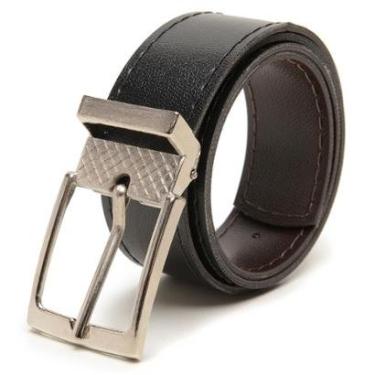 Imagem de Cinto Infantil Social Esporte Fino Menino Dupla Face Ajuste Fivela Confortavel-Masculino