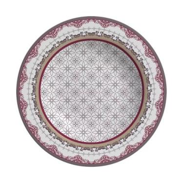 Imagem de Conjunto com 6 Pratos Fundo Baronesa Ø25cm - Alleanza Cerâmica