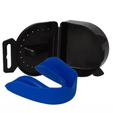 Imagem de Protetor Bucal Simples Moldável C/ Estojo P/ Muay Thai, Boxe, Mma-Unissex