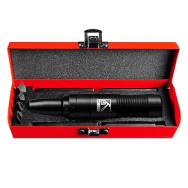 Imagem de BLACKROBOT Conjunto de chaves de fenda de impacto manual de 1/5.1 cm, chave de impacto manual reversível, adaptador de broca de 5/40.6 cm, brocas de aço S2, desengate fixadores enferrujados ou