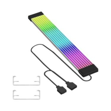 Imagem de Fita De Luz RGB Para PC ATX, Cabos De Placa De Vídeo GPU 24PIN, 6Pin, 