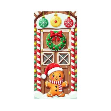 Imagem de Decoração De Festa De Natal Infantil Com Tema De Casa De Gengibre E Pa