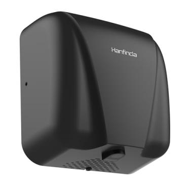 Imagem de HANFINDA Secador de mãos rápido comercial preto