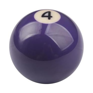 Imagem de TSudoku Puxadores de câmbio de bola de sinuca rosa 4 manípulos de mudança de marchas estilo legal alavanca de câmbio se encaixa na maioria dos veículos de transporte automático manual, TA14, rosa 4