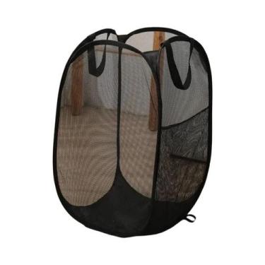 Imagem de Cesto De Roupa Suja Dobrável De Grande Capacidade, Ventilado, Portátil