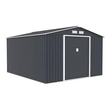 Imagem de Deposito De Aco Casa Container Jardim Exterior 322x277x203cm Cinza