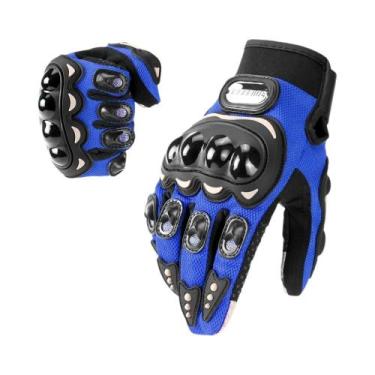 Imagem de Luvas De Verão Para Motocicleta Com Tela Sensível Ao Toque, Respirávei