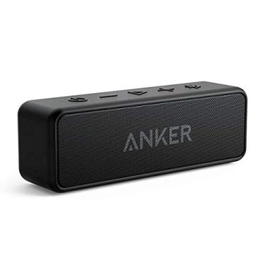 Imagem de Anker soundcore 2 Caixa de Som Bluetooth Portátil com 12W de Som Estéreo, Bluetooth 5, BassUp, à Prova d'Água IPX7, 24 Horas de Reprodução, Emparelhamento Estéreo Sem Fio, Ideal para Casa e Viagens