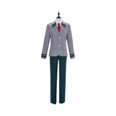 Imagem de Conjunto De Fantasia Cosplay Unissex My Hero Academia, Uniforme Escola