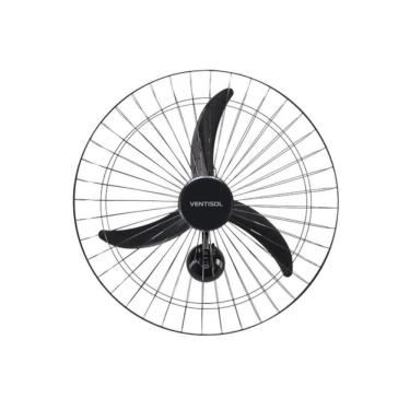 Imagem de Ventilador Ventisol Oscilante De Parede 60cm Preto Bivolt 