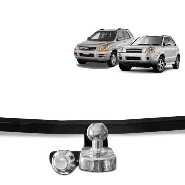 Imagem de Engate De Reboque Tucson Sportage 2005 a 2016 Rabicho Fixo 700kg