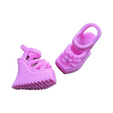 Imagem de Botas De Inverno De Salto Alto De 30cm Para Bonecas De Escala 1/6, Ace