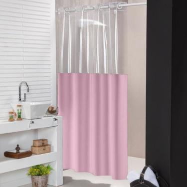 Imagem de cortina para box cortina pra banheiro cortina de plástico cortina PVC 