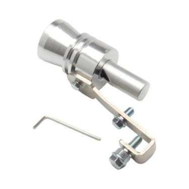 Imagem de Simulador De Apito De Escape Universal De Alumínio Para Carro Com Som 