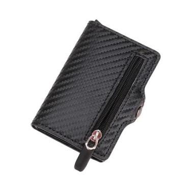 Imagem de Porta-cartões De Crédito RFID Unissex, Fino, Inteligente E Minimalista