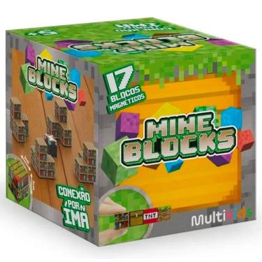 Imagem de Blocos Magneticos Mineblocks 17 Blocos