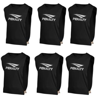 Imagem de Kit 06 Colete Penalty Futebol De Treino Esportivo