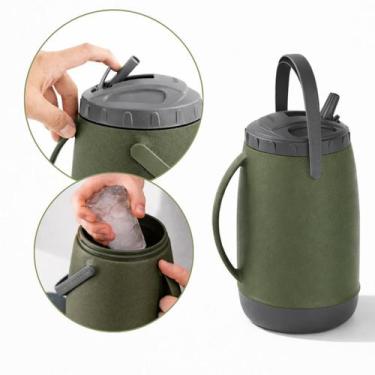 Imagem de Garrafa Isotermica Bebida Gelada 2,5 Litros Atacama Soprano, Verde