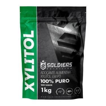 Imagem de Xylitol 1Kg - 100% Puro Importado - Soldiers Nutrition-Unissex