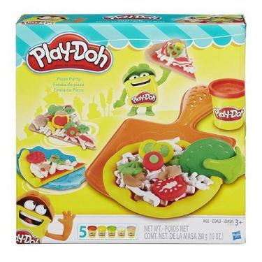 Imagem de Play DOH Festa da Pizza Hasbro B1856 10600 - Play-Doh, Colorido, Festa